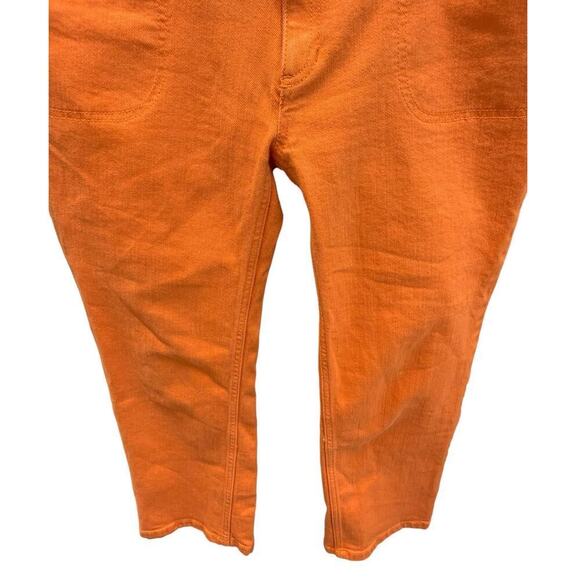 Lilly‎ Pulitzer Orange Jeans SZ 4 Skinny Mini Jeans - Picture 4 of 7